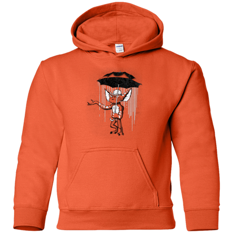 Sweatshirts Orange / YS Umbrella Banksy Youth Hoodie