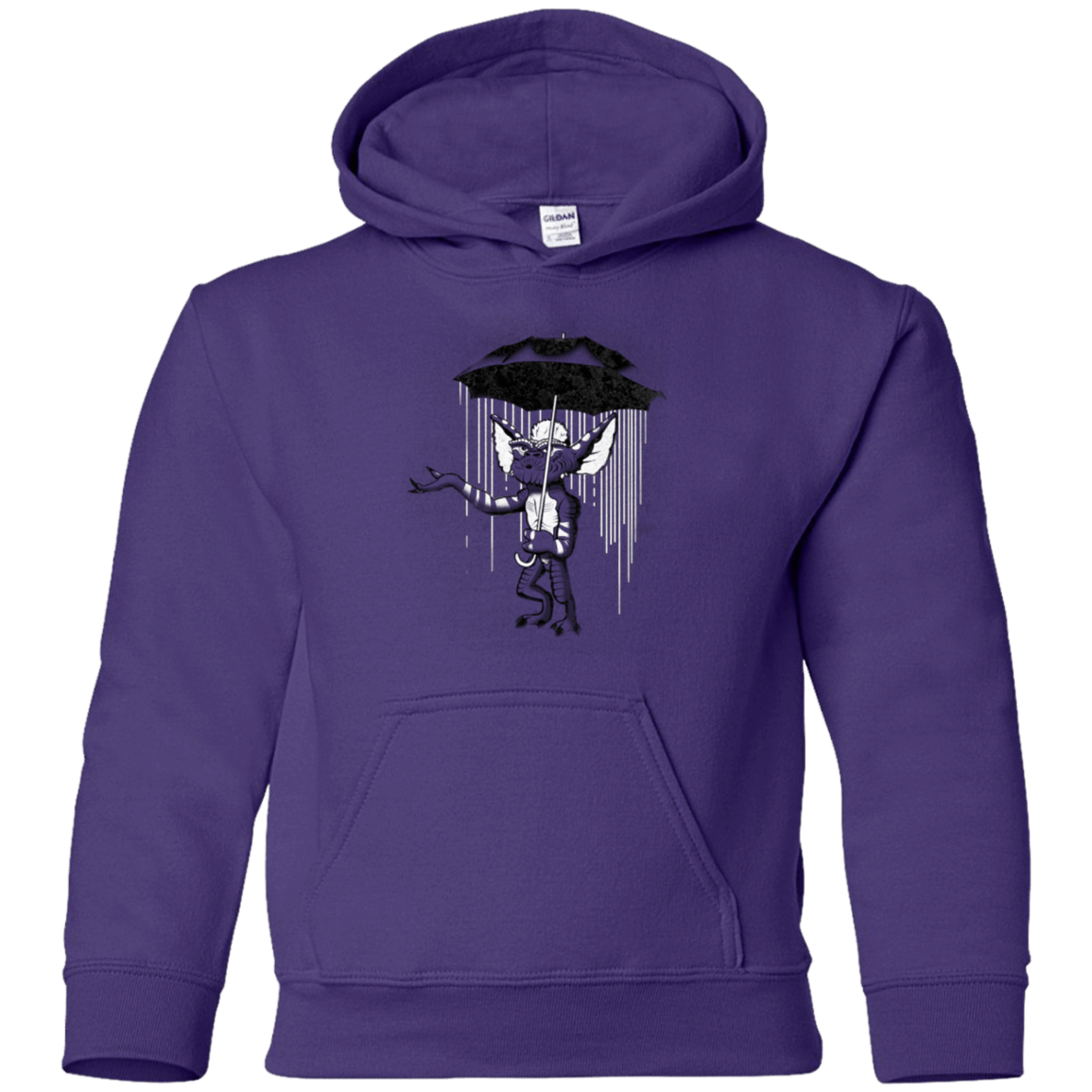Sweatshirts Purple / YS Umbrella Banksy Youth Hoodie