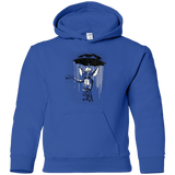 Sweatshirts Royal / YS Umbrella Banksy Youth Hoodie