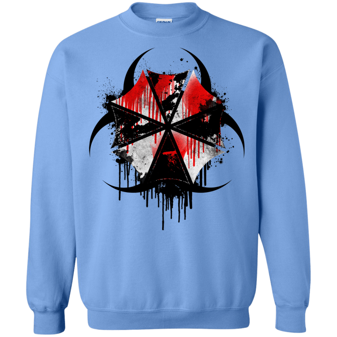 Sweatshirts Carolina Blue / S Umbrella Corp Crewneck Sweatshirt