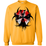 Sweatshirts Gold / S Umbrella Corp Crewneck Sweatshirt