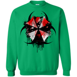 Sweatshirts Irish Green / S Umbrella Corp Crewneck Sweatshirt