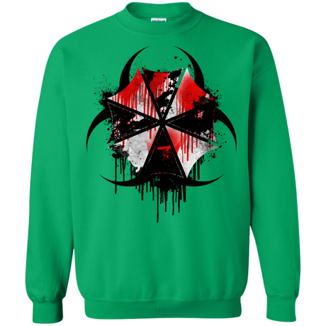 Sweatshirts Irish Green / S Umbrella Corp Crewneck Sweatshirt