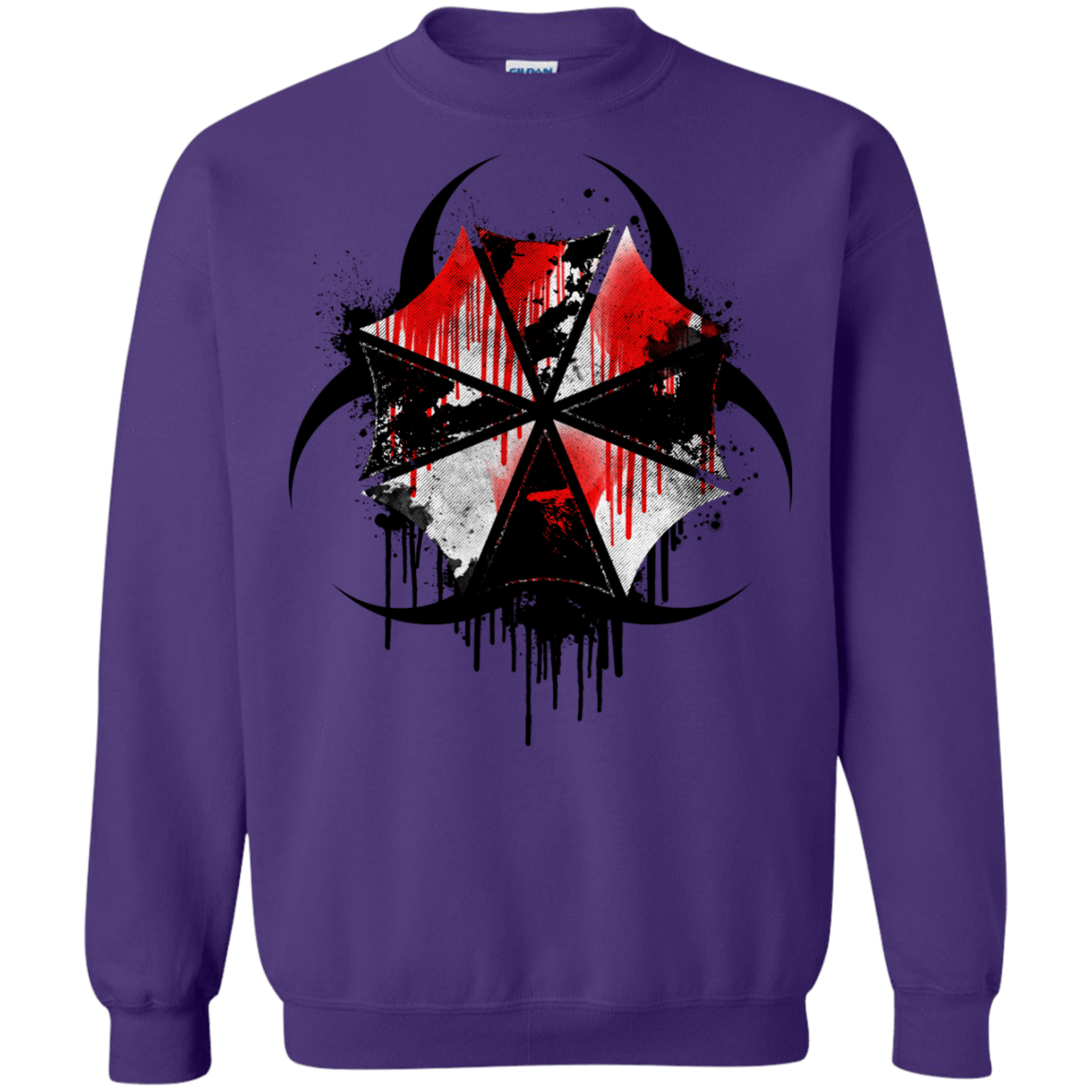 Sweatshirts Purple / S Umbrella Corp Crewneck Sweatshirt