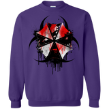 Sweatshirts Purple / S Umbrella Corp Crewneck Sweatshirt