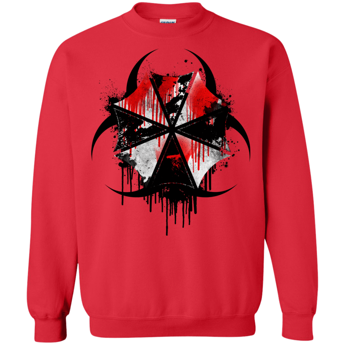 Sweatshirts Red / S Umbrella Corp Crewneck Sweatshirt