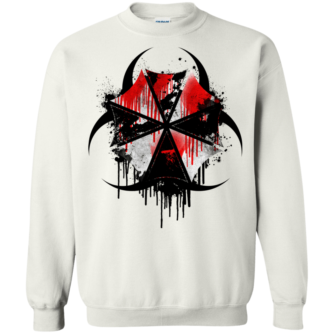 Sweatshirts White / S Umbrella Corp Crewneck Sweatshirt