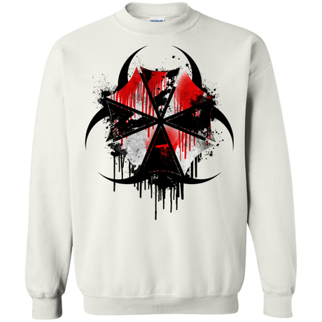 Sweatshirts White / S Umbrella Corp Crewneck Sweatshirt
