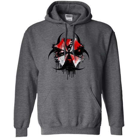 Sweatshirts Dark Heather / S Umbrella Corp Pullover Hoodie