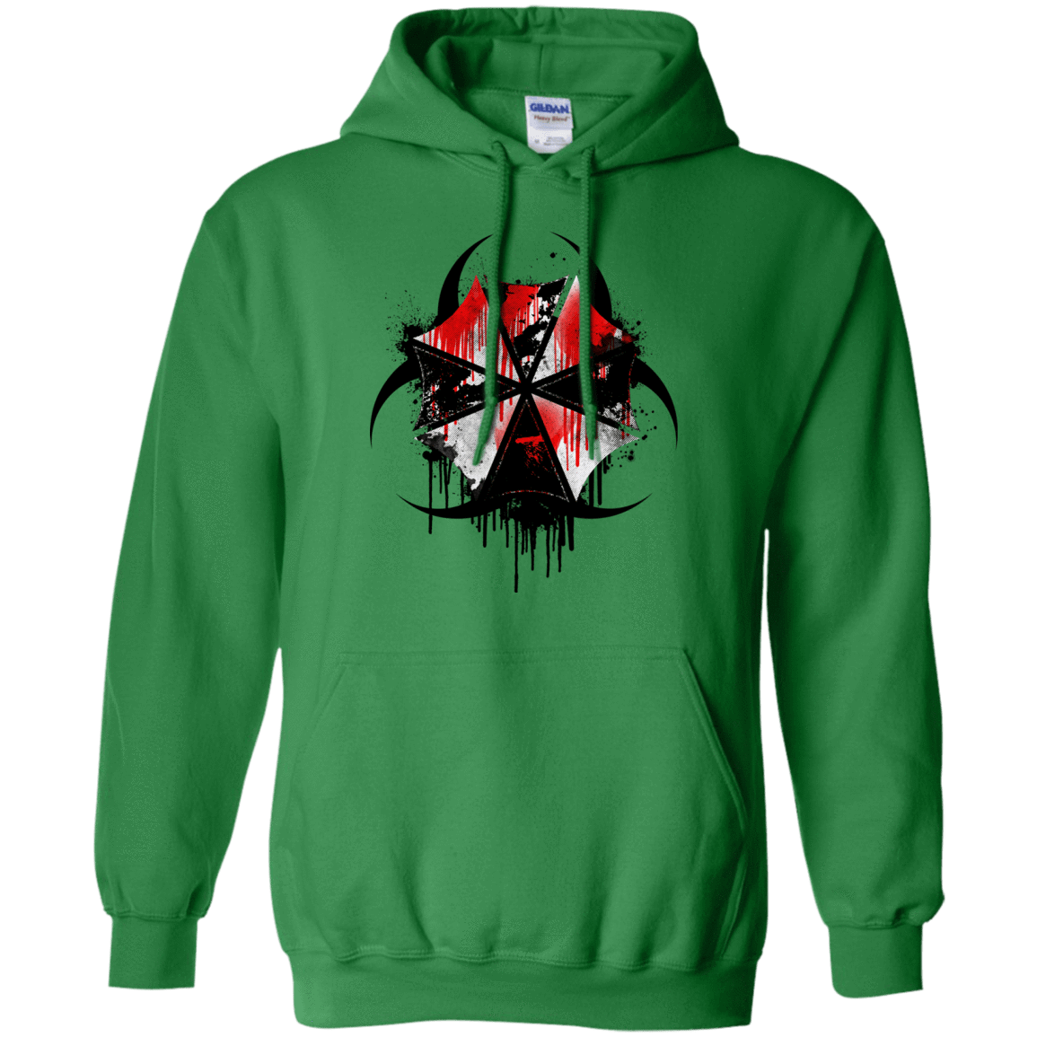 Sweatshirts Irish Green / S Umbrella Corp Pullover Hoodie