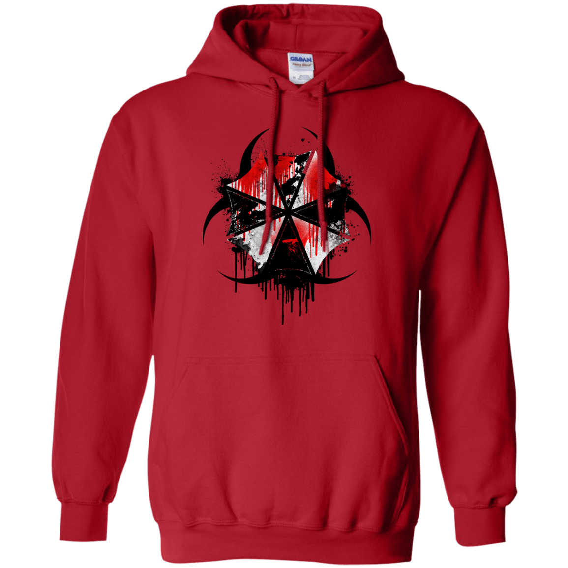 Sweatshirts Red / S Umbrella Corp Pullover Hoodie