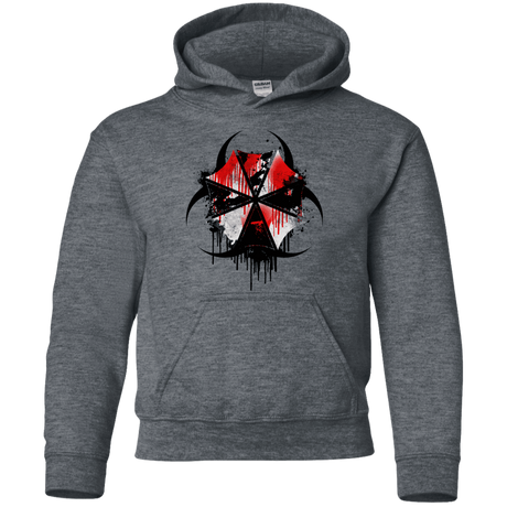 Sweatshirts Dark Heather / YS Umbrella Corp Youth Hoodie