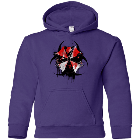 Sweatshirts Purple / YS Umbrella Corp Youth Hoodie