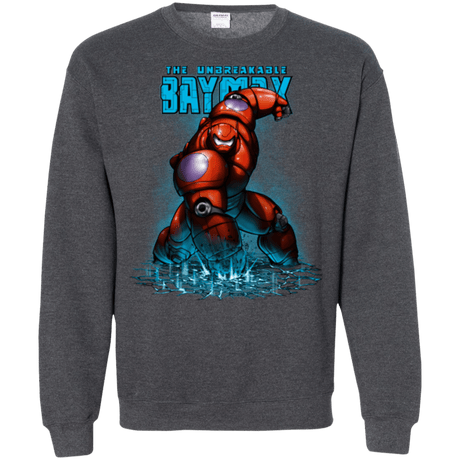 Sweatshirts Dark Heather / Small Unbreakable Hero Crewneck Sweatshirt