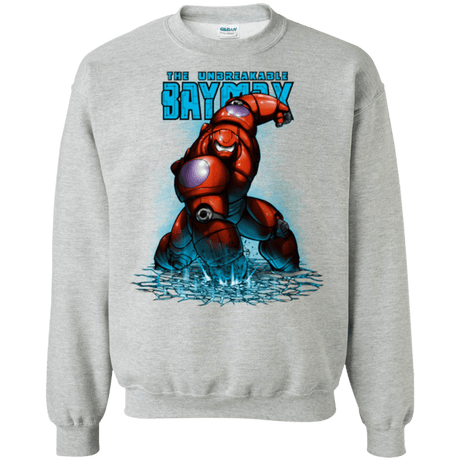 Sweatshirts Sport Grey / Small Unbreakable Hero Crewneck Sweatshirt