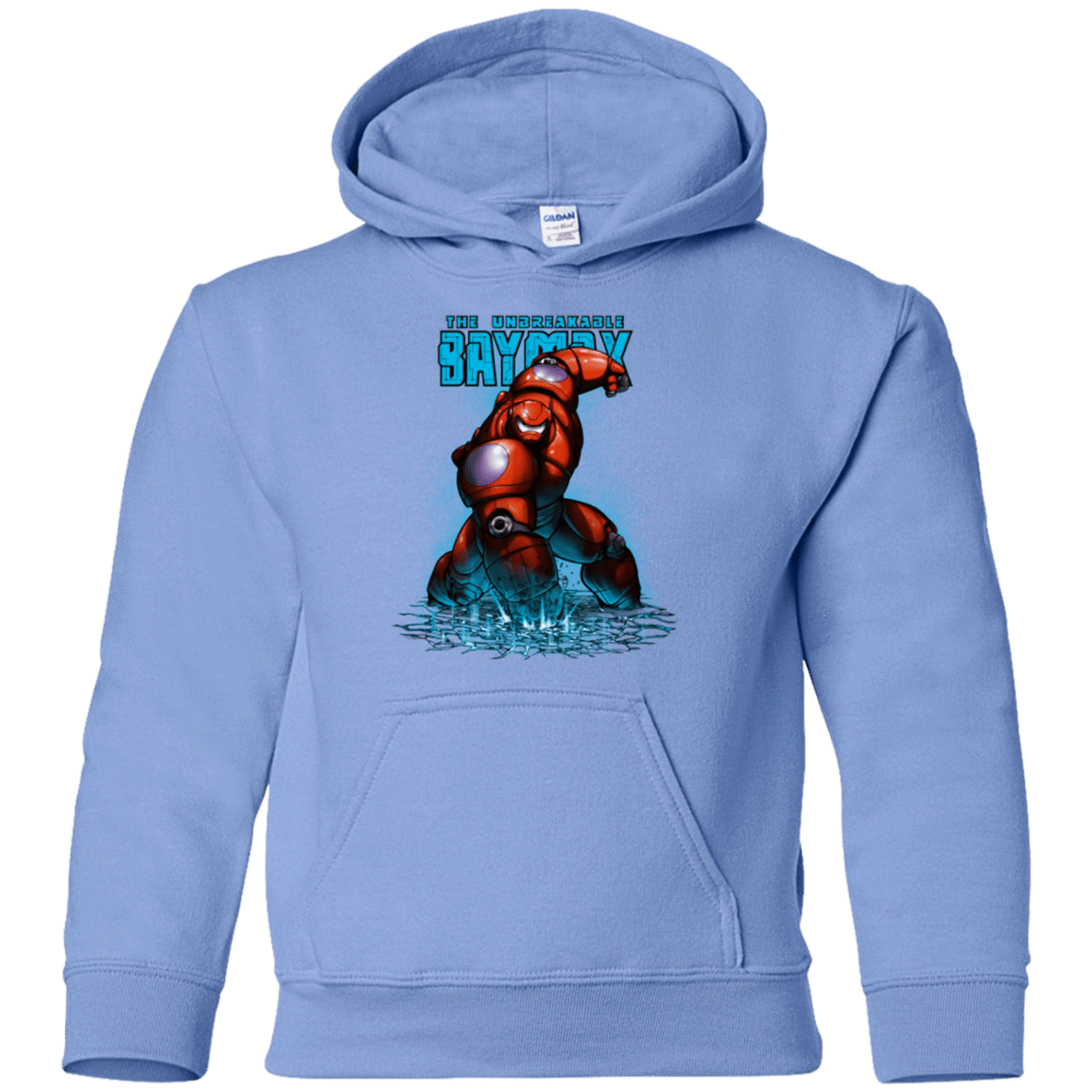 Sweatshirts Carolina Blue / YS Unbreakable Hero Youth Hoodie