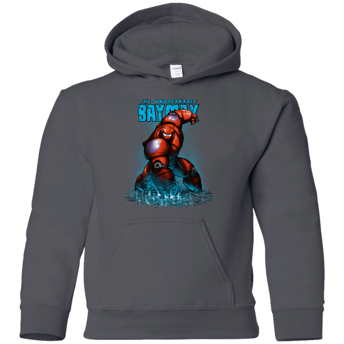 Sweatshirts Charcoal / YS Unbreakable Hero Youth Hoodie