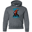 Sweatshirts Dark Heather / YS Unbreakable Hero Youth Hoodie