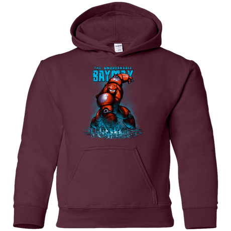 Sweatshirts Maroon / YS Unbreakable Hero Youth Hoodie