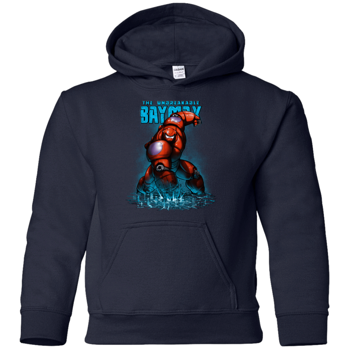 Sweatshirts Navy / YS Unbreakable Hero Youth Hoodie