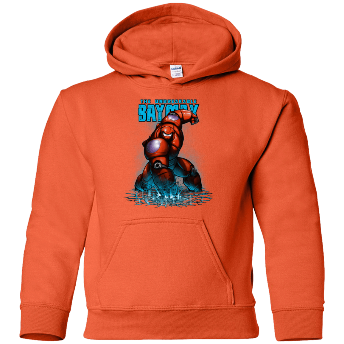 Sweatshirts Orange / YS Unbreakable Hero Youth Hoodie