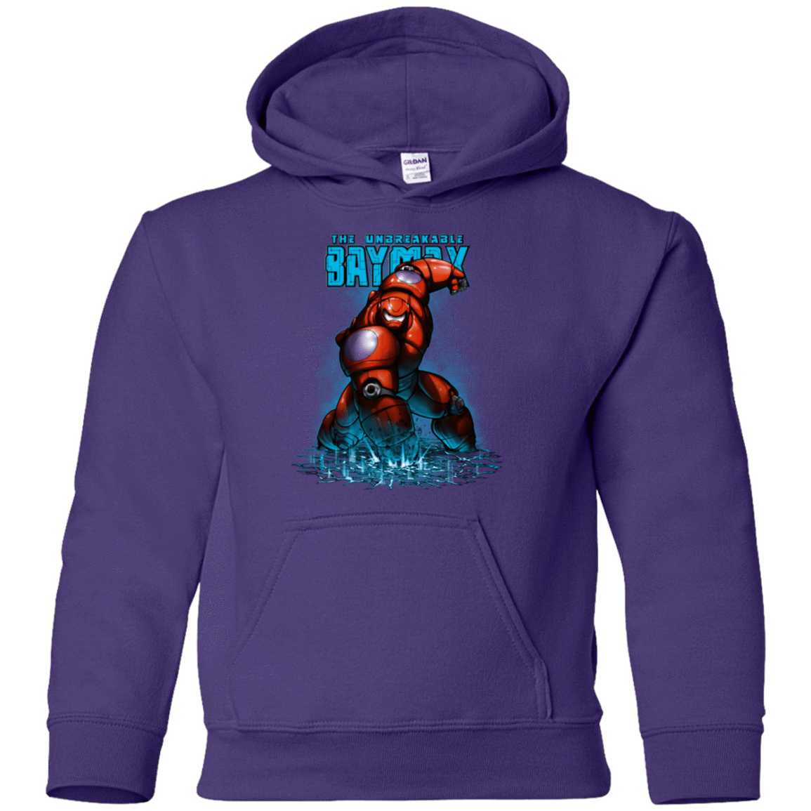 Sweatshirts Purple / YS Unbreakable Hero Youth Hoodie