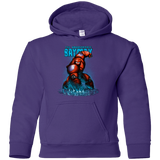 Sweatshirts Purple / YS Unbreakable Hero Youth Hoodie