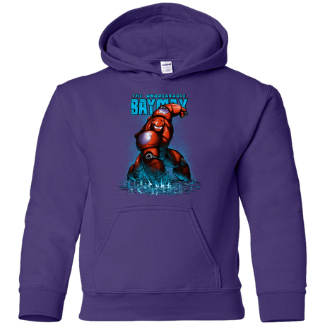 Sweatshirts Purple / YS Unbreakable Hero Youth Hoodie