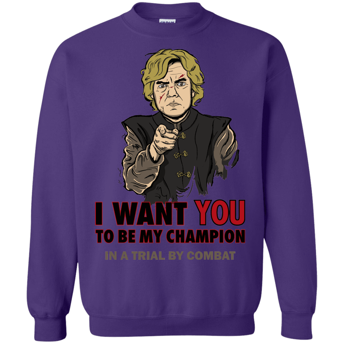 Sweatshirts Purple / S Uncle Imp Crewneck Sweatshirt