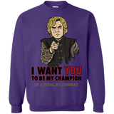 Sweatshirts Purple / S Uncle Imp Crewneck Sweatshirt