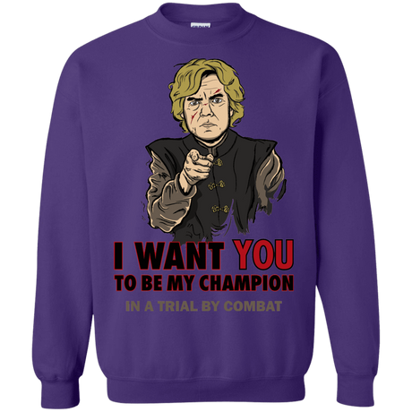 Sweatshirts Purple / S Uncle Imp Crewneck Sweatshirt