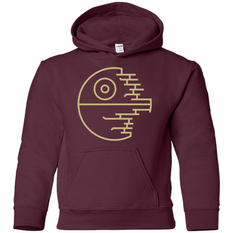 Sweatshirts Maroon / YS Under Construction Youth Hoodie