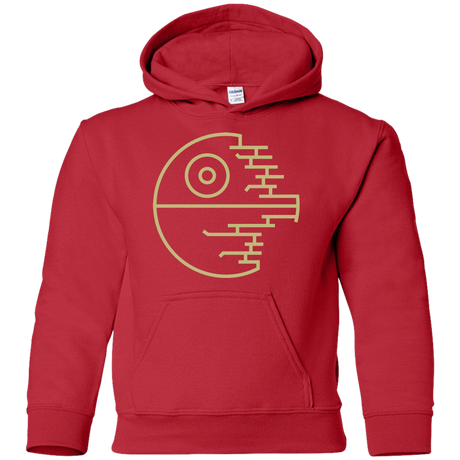 Sweatshirts Red / YS Under Construction Youth Hoodie
