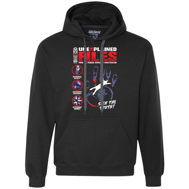 Sweatshirts Black / Small Unexplained Files Premium Fleece Hoodie