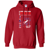 Sweatshirts Red / Small Unexplained Files Pullover Hoodie