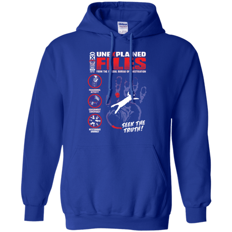 Sweatshirts Royal / Small Unexplained Files Pullover Hoodie