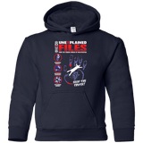 Sweatshirts Navy / YS Unexplained Files Youth Hoodie