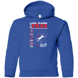 Sweatshirts Royal / YS Unexplained Files Youth Hoodie