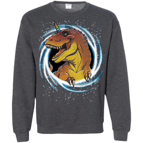 Sweatshirts Dark Heather / S Unicornsaurus-Rex Crewneck Sweatshirt