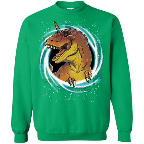 Sweatshirts Irish Green / S Unicornsaurus-Rex Crewneck Sweatshirt