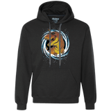 Sweatshirts Black / S Unicornsaurus-Rex Premium Fleece Hoodie