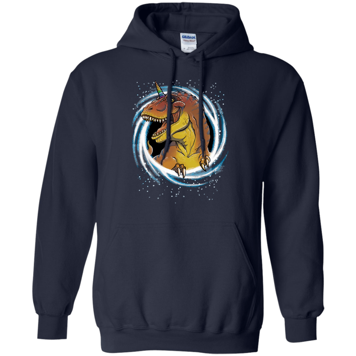 Sweatshirts Navy / S Unicornsaurus-Rex Pullover Hoodie