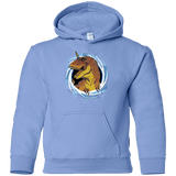 Sweatshirts Carolina Blue / YS Unicornsaurus-Rex Youth Hoodie