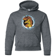Sweatshirts Dark Heather / YS Unicornsaurus-Rex Youth Hoodie