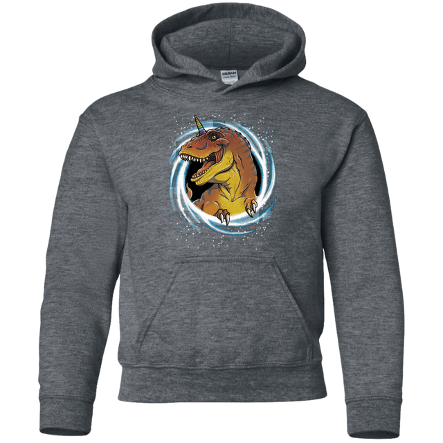 Sweatshirts Dark Heather / YS Unicornsaurus-Rex Youth Hoodie