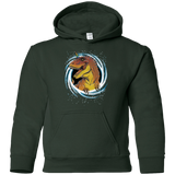 Sweatshirts Forest Green / YS Unicornsaurus-Rex Youth Hoodie