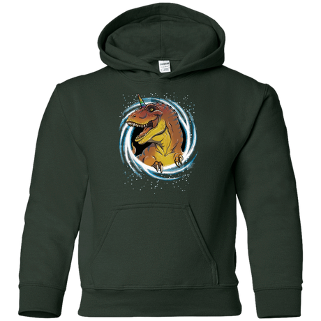Sweatshirts Forest Green / YS Unicornsaurus-Rex Youth Hoodie