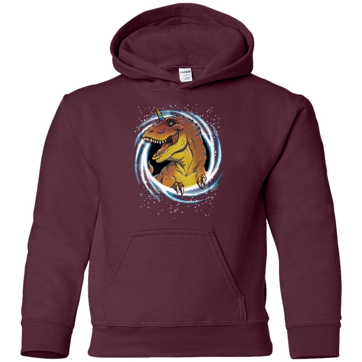 Sweatshirts Maroon / YS Unicornsaurus-Rex Youth Hoodie