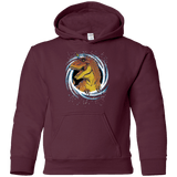 Sweatshirts Maroon / YS Unicornsaurus-Rex Youth Hoodie