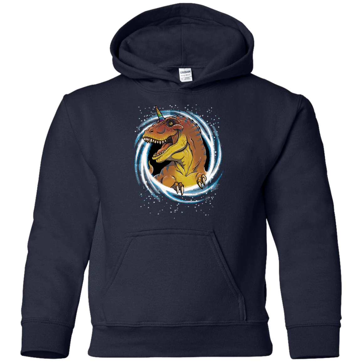 Sweatshirts Navy / YS Unicornsaurus-Rex Youth Hoodie